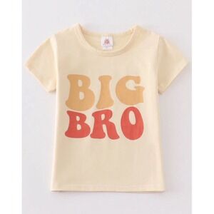 Boys Big Bro Brother Short‎ Sleeve Shirt NEW Size 5